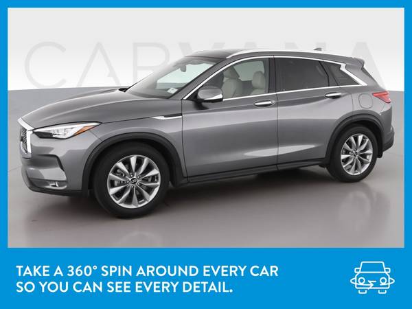 2020 INFINITI QX50 AUTOGRAPH Sport Utility 4D hatchback Gray for sale in NEWARK, NY – photo 3