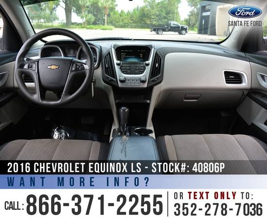 *** 2016 Chevrolet Equinox LS *** Bluetooth - Cruise Control -... for sale in Alachua, FL – photo 15