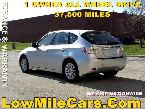 low miles AWD 2008 Subaru Impreza hatchback 37k - cars & trucks - by... for sale in Willowbrook, IL – photo 8