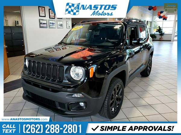 2018 Jeep Renegade Altitude FOR ONLY 266/mo! - - by for sale in Kenosha, WI – photo 4