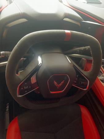 2020 Chevy Corvette C8, 2LT Package, ARCTIC WHITE, ADRENALINE RED -... for sale in West Palm Beach, FL – photo 8
