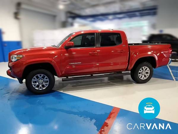 2017 Toyota Tacoma Double Cab SR5 Pickup 4D 5 ft pickup Red -... for sale in STATEN ISLAND, NY – photo 4
