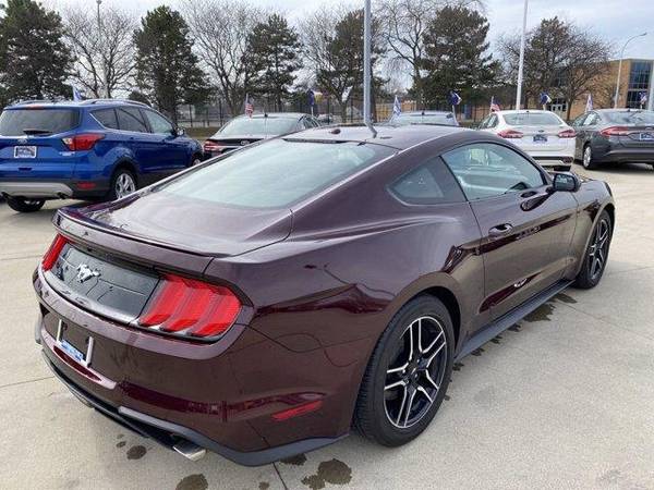 2018 Ford Mustang coupe EcoBoost - Ford Royal Crimson - cars & for sale in St Clair Shrs, MI – photo 10