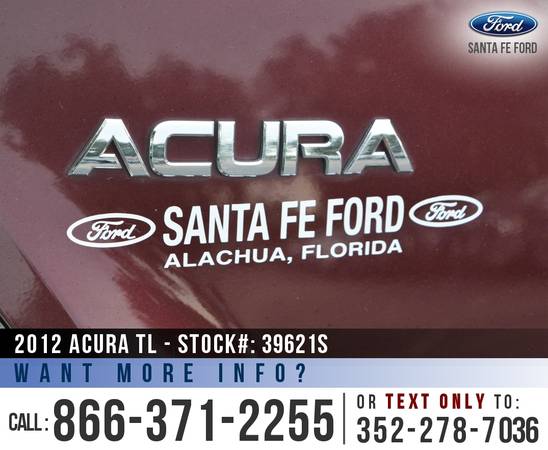 *** 2012 ACURA TL *** SiriusXM - Bluetooth - 40+ BELOW $12k! for sale in Alachua, GA – photo 9