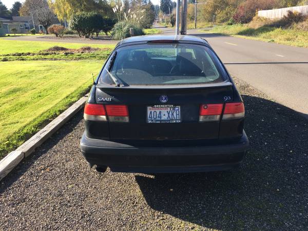 2000 Saab 9-3 Hatchback - cars & trucks - by owner - vehicle... for sale in Satsop, WA – photo 4