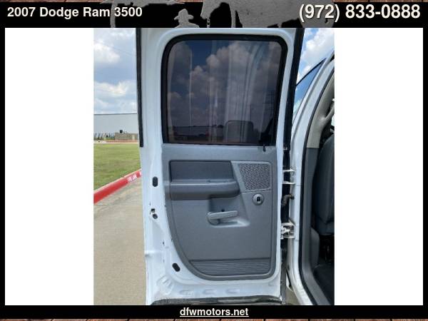 2007 Dodge Ram 3500 2WD Quad Cab SRW ST Diesel - cars & trucks - by... for sale in Lewisville, TX – photo 22