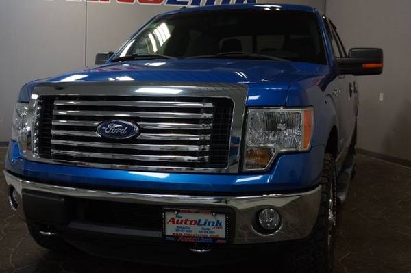 2011 Ford F150 SuperCrew Cab, XLT Pickup 4D 5 1/2 ft - Blue for sale in Bartonville, IL – photo 8
