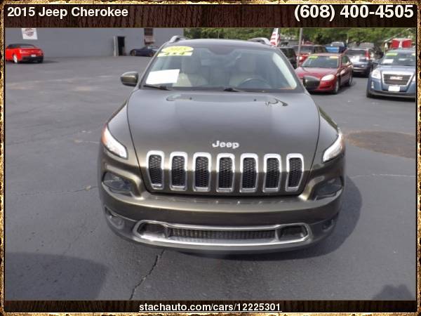 2015 Jeep Cherokee 4WD 4dr Limited with Composite/Galvanized Steel... for sale in Janesville, WI – photo 3
