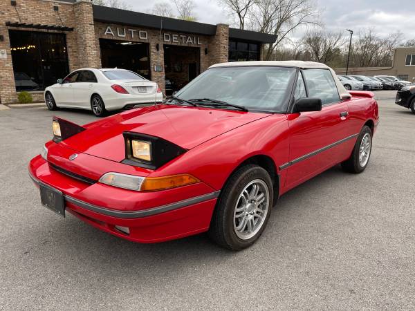 1993 Mercuru Capri XR2 Convertible - Low Miles, Well-kept - cars & for sale in Lockport, IL – photo 2