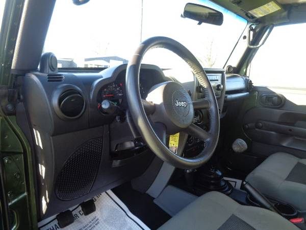 2009 JEEP WRANGLER X 4X4 6-SPEED HARD TOP *FINANCING* - cars &... for sale in Rushville, IN – photo 14