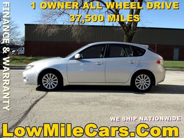low miles AWD 2008 Subaru Impreza hatchback 37k - cars & trucks - by... for sale in Willowbrook, IL – photo 3