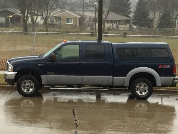 2004 F-250 DIESEL 4WD CREW CAB, -- well maintained, for sale in milwaukee, WI – photo 2