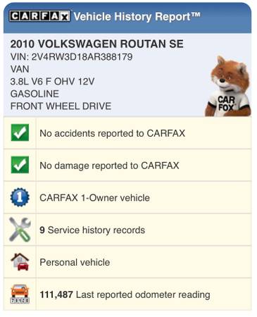💥VW Routan-Drives NEW/Clean CARFAX/One Owner/Loaded/Super Deal💥 for sale in Boardman, OH – photo 23