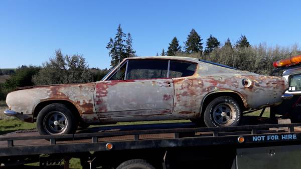 1968 plymouth barracuda fast back project with a 1967 donor car for sale in Forest Grove, OR – photo 21