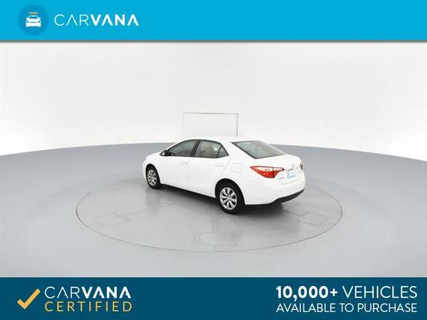 2016 Toyota Corolla LE Sedan 4D sedan White - FINANCE ONLINE for sale in Memphis, TN – photo 8