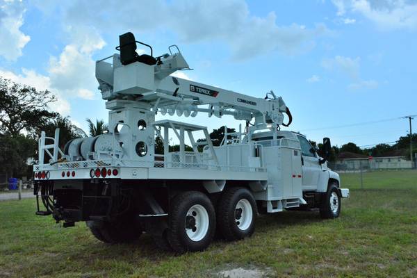 2007 GMC C8500 Flat Bed Tandem Axle Terex Telelect Digger Derrick for sale in Hollywood, GA – photo 3