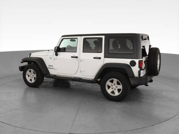 2015 Jeep Wrangler Unlimited Sport S SUV 4D suv White - FINANCE... for sale in florence, SC, SC – photo 6