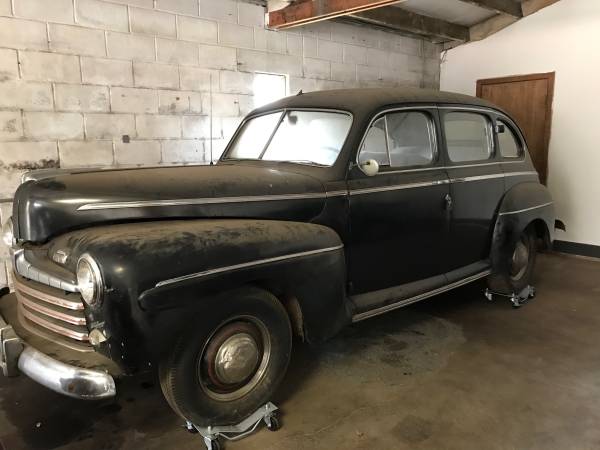 1946 Ford Super Deluxe Sedan-Flathead V8-Kept indoors since 1987!!!... for sale in Parkesburg, PA – photo 3