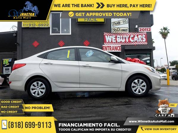 2016 Hyundai Accent SE for only $187/mo - cars & trucks - by dealer... for sale in Winnetka, CA – photo 4