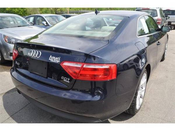 2011 Audi A5 coupe 2.0T quattro Premium AWD 2dr Coupe 6M (BLUE) for sale in Hooksett, MA – photo 16