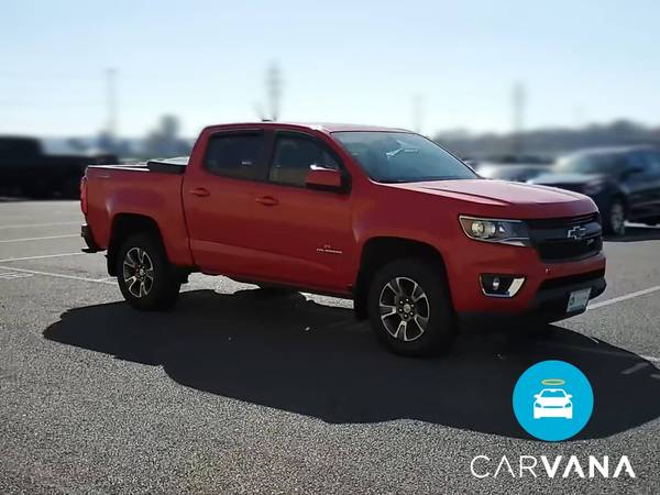 2017 Chevy Chevrolet Colorado Crew Cab Z71 Pickup 4D 5 ft pickup Red... for sale in Cleveland, OH – photo 15