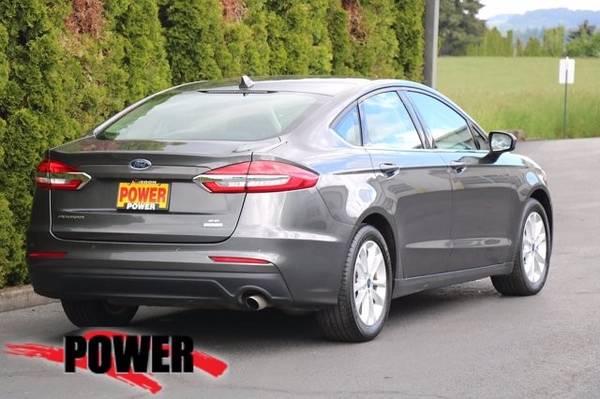 2019 Ford Fusion SE Sedan - - by dealer - vehicle for sale in Sublimity, OR – photo 4