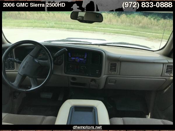 2006 GMC Sierra 2500HD 4WD SLE1 Ext Cab Diesel for sale in Lewisville, TX – photo 13