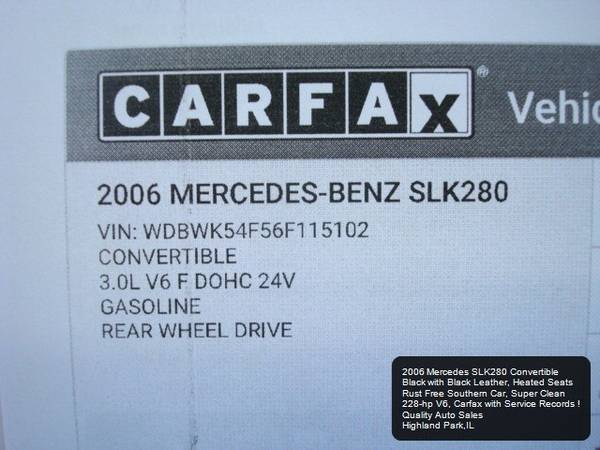 2006 Mercedes-Benz SLK SLK280 - cars & trucks - by dealer - vehicle... for sale in Highland Park, IL – photo 19