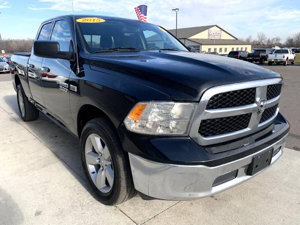 2015 RAM 1500 4WD Quad Cab 140.5" SLT - cars & trucks - by dealer -... for sale in Chesaning, MI – photo 2