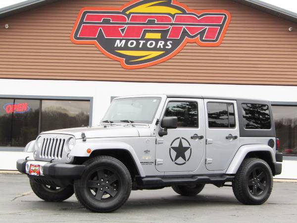 2015 Jeep Wrangler Unlimited/4WD 4dr Sahara - - by for sale in New Glarus, WI – photo 2