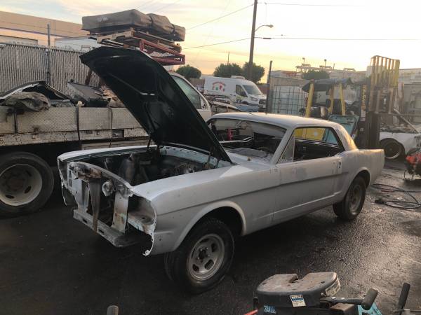 ‘65 Ford Mustang “C-code”coupe project car with parts - cars &... for sale in Oxnard, CA – photo 5