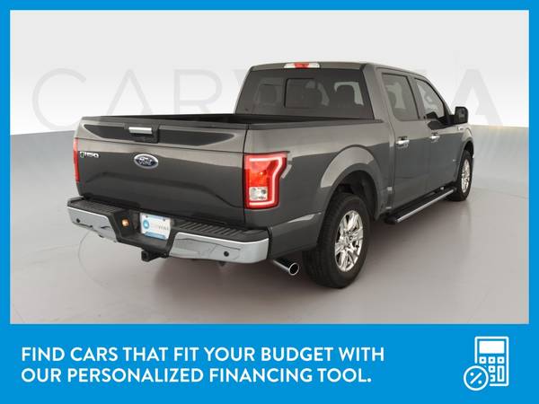 2016 Ford F150 SuperCrew Cab XLT Pickup 4D 5 1/2 ft pickup Gray for sale in Beaumont, TX – photo 8