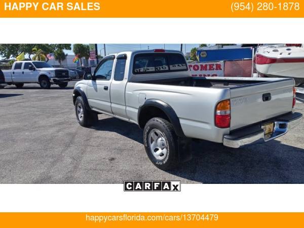 2003 Toyota Tacoma XtraCab Manual 4WD - cars & trucks - by dealer -... for sale in Fort Lauderdale, FL – photo 2