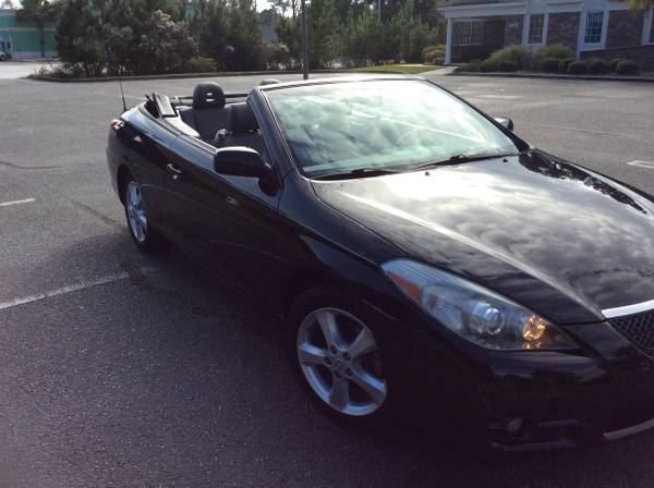 2008 Toyota Solara SLE Convertible Black Great condition - cars &... for sale in Myrtle Beach, SC – photo 17