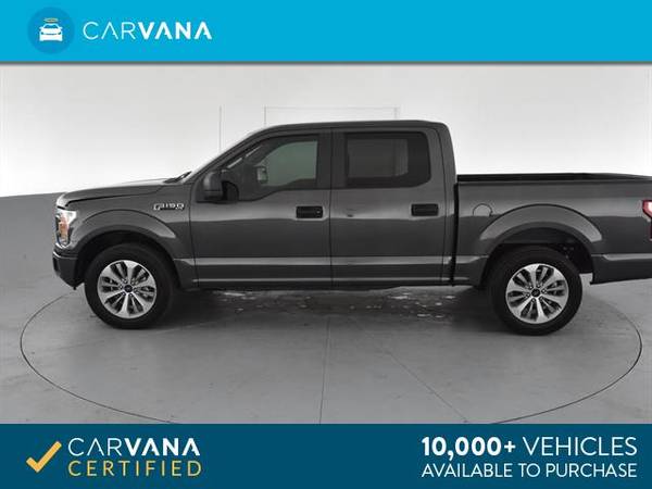 2018 Ford F150 SuperCrew Cab XL Pickup 4D 5 1/2 ft pickup Dk. Gray - for sale in Atlanta, CO – photo 7