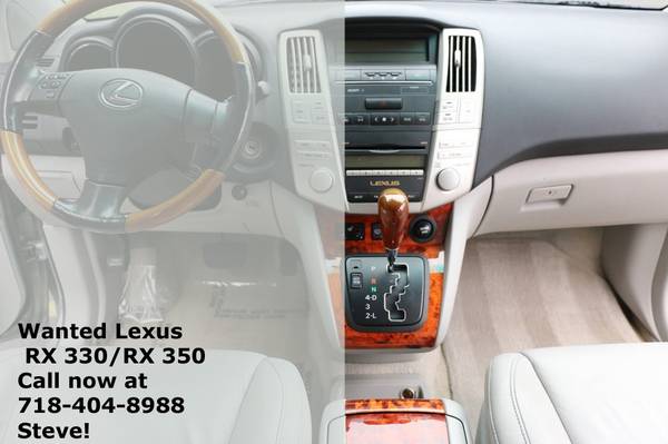 Wanted 2004 2005 2006 2007 2009 And up Lexus rx330 / rx350. !!!!!! -... for sale in Jersey City, CT – photo 5