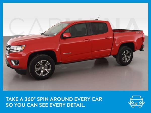 2018 Chevy Chevrolet Colorado Crew Cab Z71 Pickup 4D 6 ft pickup Red for sale in Columbia, MO – photo 3