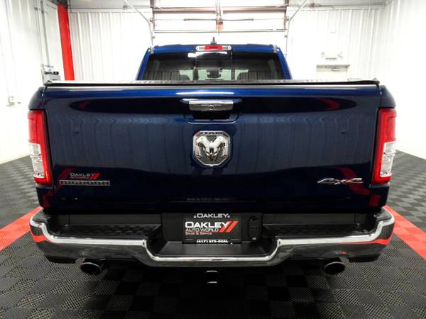 2019 RAM 1500 Big Horn/Lone Star 4WD Crew Cab pickup Blue - cars &... for sale in Branson West, AR – photo 4