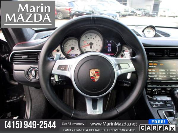 2015 Porsche 911 Turbo FOR ONLY $1,667/mo! - cars & trucks - by... for sale in San Rafael, CA – photo 7