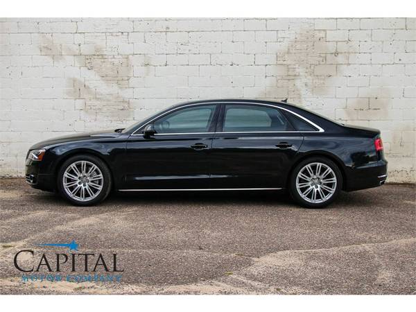 2013 A8 L Quattro 4.0T V8 w/Night Vision, Tons of Technology! 20" Rims for sale in Eau Claire, MN – photo 6