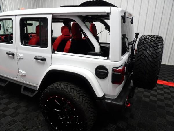 2021 Jeep Wrangler Rubicon T-ROCK sky POWER TOP suv White - cars & for sale in Branson West, MO – photo 22