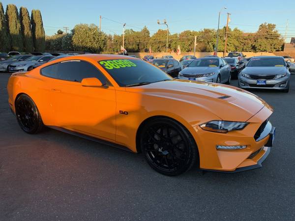 ** 2018 Ford Mustang GT 6 Speed Orange 8k Miles Like New SALE SALE... for sale in CERES, CA – photo 3