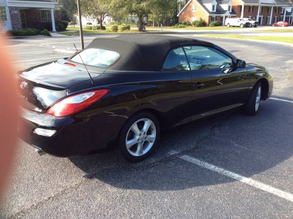 2008 Toyota Solara SLE Convertible Black Great condition - cars &... for sale in Myrtle Beach, SC – photo 10