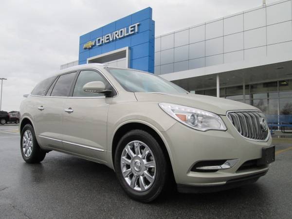 2014 Buick Enclave Leather Group suv Champagne Silver Metallic -... for sale in Bentonville, AR – photo 2