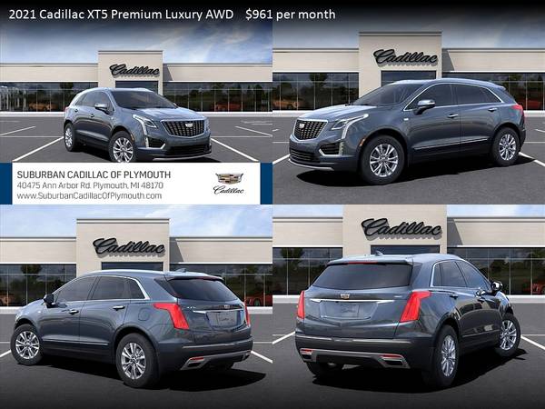 2021 Cadillac XT5 XT 5 XT-5 Premium Luxury AWD FOR ONLY 961/mo! for sale in Plymouth, MI – photo 15