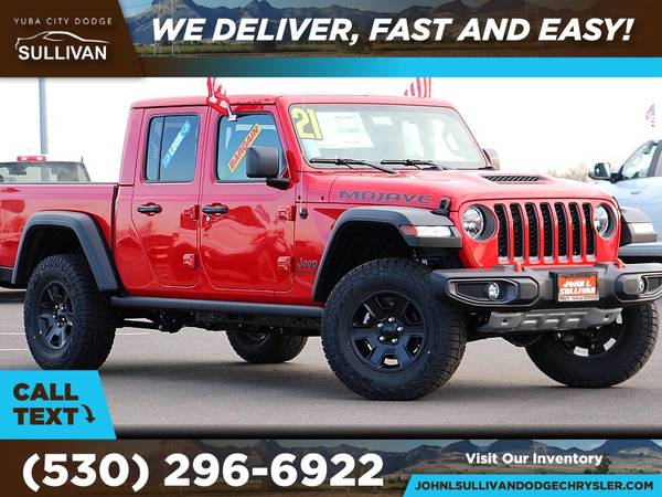 2021 Jeep Gladiator Mojave FOR ONLY 775/mo! - - by for sale in Yuba City, CA – photo 3