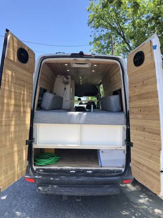 Full Sprinter Van Conversion - bed, shower, toilet for sale in San Diego, CA – photo 18