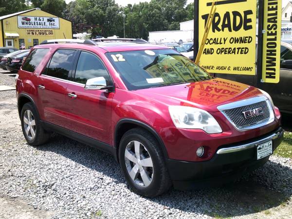 2012 GMC ACADIA SLT - - by dealer - vehicle automotive for sale in Johns Island, SC – photo 2
