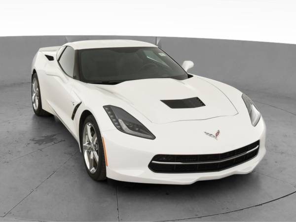 2014 Chevy Chevrolet Corvette Stingray Coupe 2D coupe White -... for sale in Baltimore, MD – photo 16