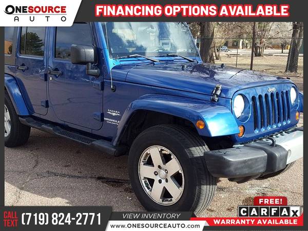 2010 Jeep Wrangler Unlimited Sahara FOR ONLY 361/mo! - cars & for sale in Colorado Springs, CO – photo 4